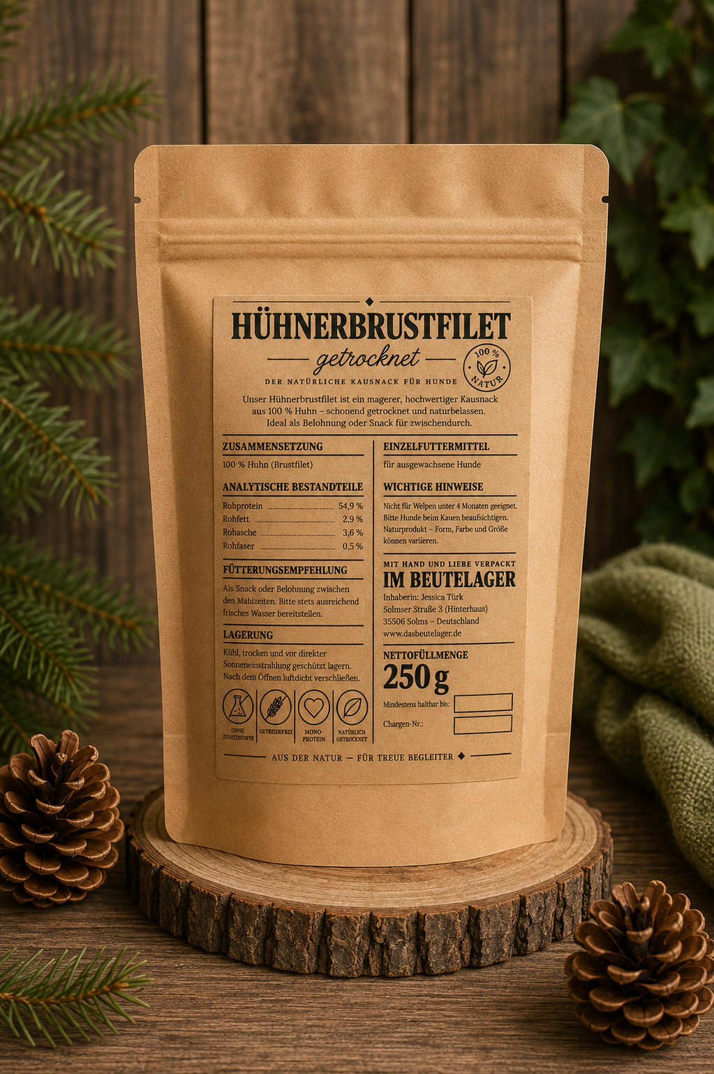 Hühnerbrustfilet, 250g