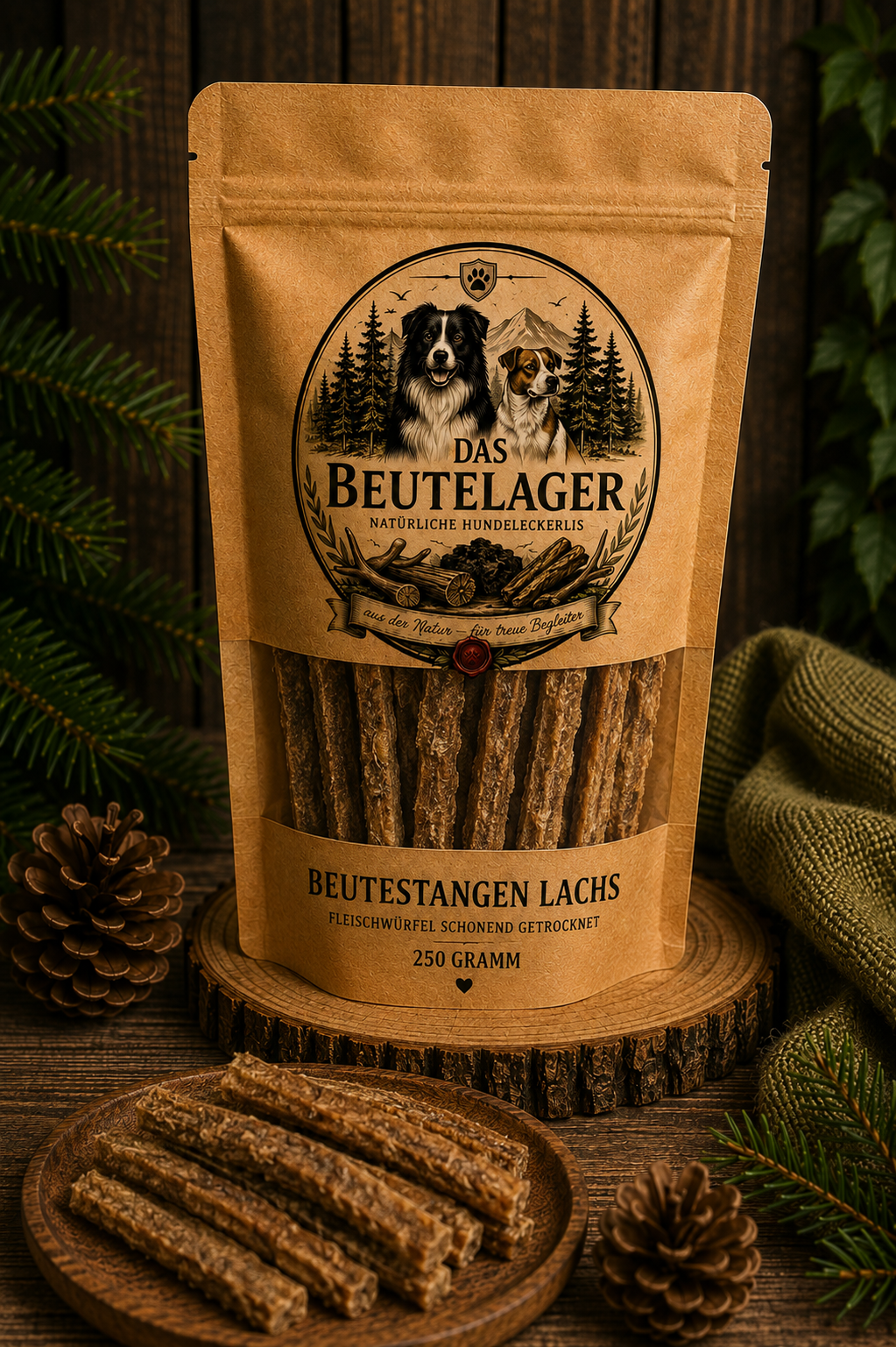 Beutestangen Lachs